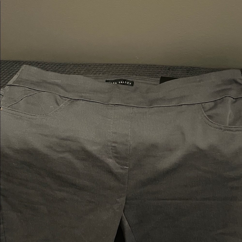 Gray Casual Pants